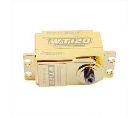 PowerHD High Voltage 4-Pole Brushless Crawler Servo 50KG, 0.08 sec @ 8.4V, Brass