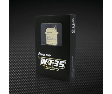 PowerHD High Voltage Waterproof Servo 3.8KG, 0.075 sec @ 7.4V. Copper and Aluminum with Brass Case