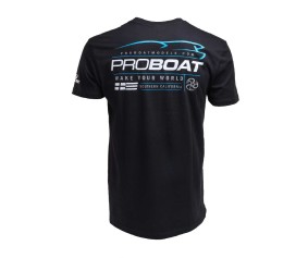 Pro Boat Wake T-Shirt Black - Large