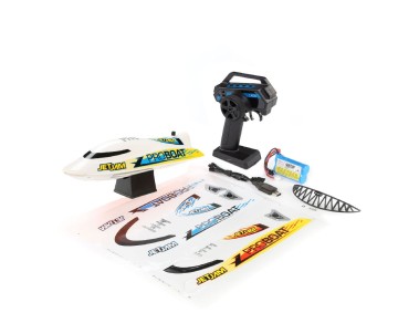 Pro Boat Jet Jam 12 Pool Racer, Brushed RTR - White (Battery & Charger Included)