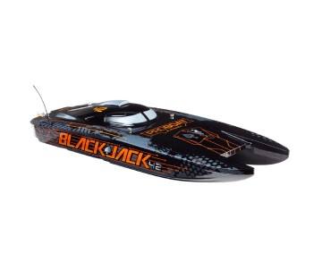 Pro Boat Blackjack 42-inch Brushless 8S Cat RTR - Black/Orange