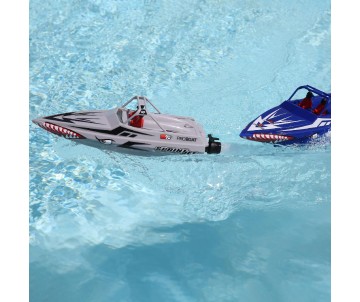 Pro Boat Sprintjet 9-inch Self-Right Jet Boat RTR - Silver (Battery & Charger Included)