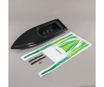 Pro Boat Hull, Black: Sonicwake 36