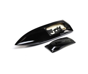 Pro Boat Hull and Canopy Set, Black: Impulse 32