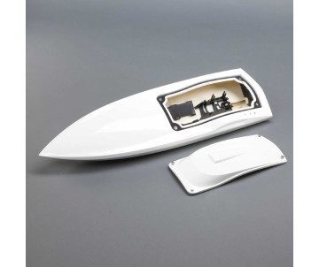 Pro Boat Hull and Canopy Set, White: Impulse 32
