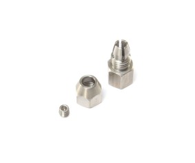 Pro Boat Motor Coupler: 5mm (Motor)/4mm (Flexshaft)