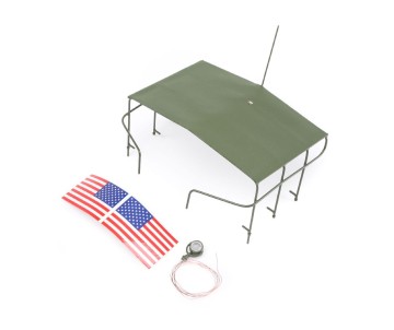 Pro Boat Bridge Canopy: 21-inch Alpha Patrol Boat