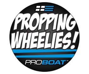 Pro Boat Propping Wheelies Sticker