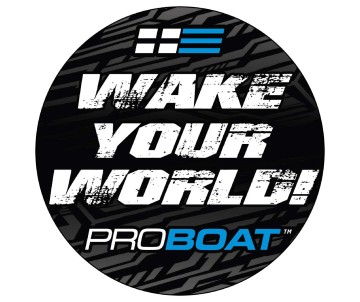 Pro Boat Wake Your World Sticker