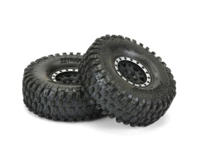 Pro-Line Hyrax 1.9 G8 MTD Impulse Blk/Slvr Wheels F/R (2)