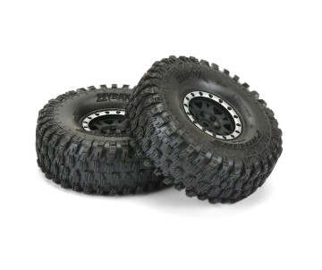 Pro-Line Hyrax 1.9 G8 MTD Impulse Blk/Slvr Wheels F/R (2)