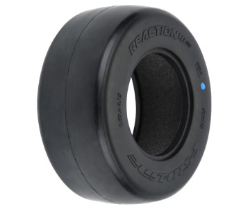 Pro-Line Reaction HP SCT Ultra Blue Drag Racing BELTED Tires (2)