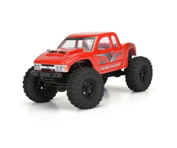 Pro-Line 1/24 Trencher F/R 1.0 TRS Mounted 7mm Black Impulse (4)