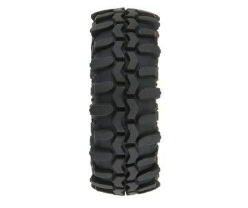 Pro-Line 1/24 Super Swamper F/R 1.0 Tires Mounted 7mm Black (4)