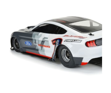 Pro-Line Racing 1/16 Reaction Rear Tires MTD 8mm Black/Silver (2): Losi Mini Drag