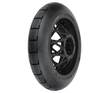 Pro-Line 1/4 Supermoto Tire Rear MTD Black Wheel: PM-MX