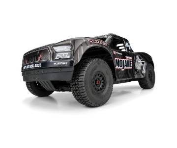 Pro-Line Mirage TT BELTED Tires Mounted on Raid Black 6x30 Removable 17mm Hex Wheels (2) for Mojave 6S and UDR Front or Rear