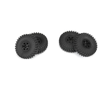 Pro-Line 1/24 Maxxis Trepador F/R 1.0Tires MTD7mm(4):SCX24