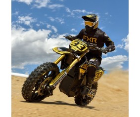 Pro-Line Dunlop Geomax MX33 V2 Bead CR4 Rear Tire MTD Bullyspoke Black: Promoto-MX