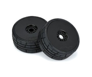 Pro-Line Menace HP BELTED Speed Run 1:8 Tires Mounted on Mach 10 Black 17mm Wheels (2) for Front or Rear Pro-Line Menace HP BELTED Speed Run 1:8 Tires Mounted on Mach 10 Black 17mm Wheels (2) for Front or Rear