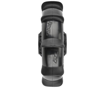 Pro-Line Roost MX Sand/Snow Paddle Motorcycle Tire Mounted on Black Wheel for Promoto-MX Rear