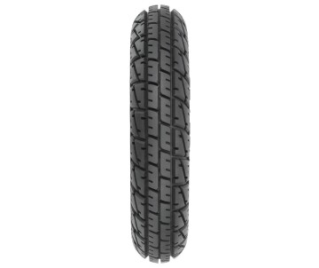 Pro-Line Hot Lap S3 Motorcycle Front Tire Mounted on Black Supermoto Wheel for Promoto-MX Front