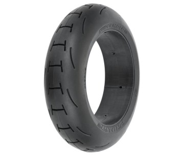 Pro-Line Supermoto V2 S3 Rear Tire Mounted on Sleeve for Pro-Spec Supermoto Aluminum Wheel 