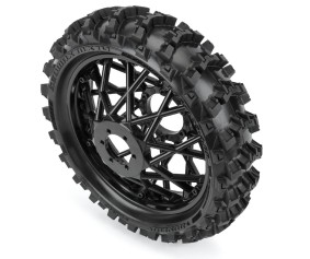 Pro-Line Dunlop Geomax MX14 V2 Bead CR4 Rear Tire MTD Bullyspoke Black: Promoto-MX