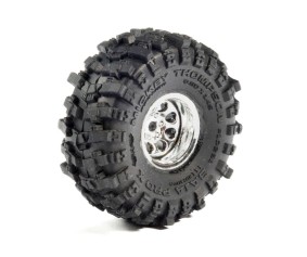 Pro-Line 1/30 Baja Pro X Front/Rear Mounted Chrome Beast (4) SCX30