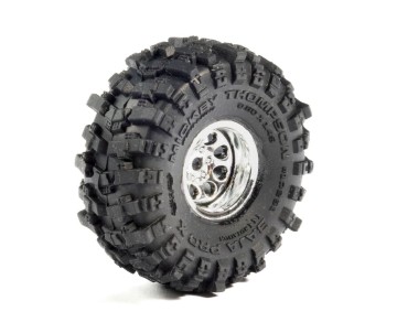 Pro-Line 1/30 Baja Pro X Front/Rear Mounted Chrome Beast (4) SCX30