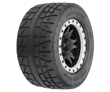 Pro-Line Menace 1/5 HP BELTED Pro-Loc F/R X-MAXX MTD 24mm Blk/Gry Impulse (2)