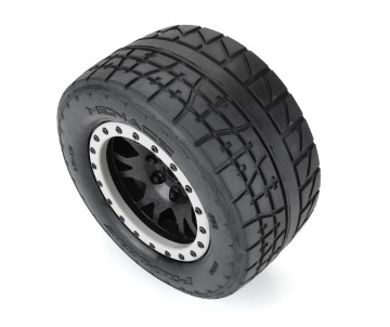 Pro-Line Menace 1/5 HP BELTED Pro-Loc F/R X-MAXX MTD 24mm Blk/Gry Impulse (2)
