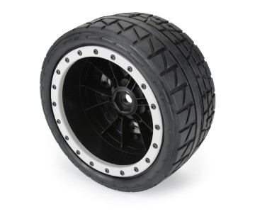 Pro-Line Menace 1/5 HP BELTED Pro-Loc F/R X-MAXX MTD 24mm Blk/Gry Impulse (2)