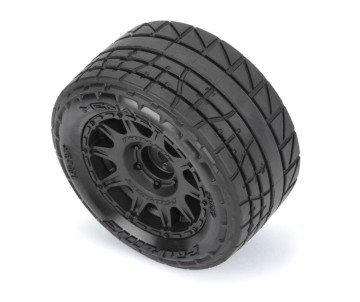 Pro-Line Racing Menace F/R MTD 12mm Black Raid for Arrma Granite GROM