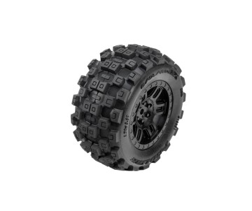 Pro-Line Badlands F/R Tires MTD 12mm Black Split Six (2) for ARRMA MINI KRATON