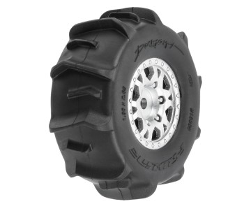 Pro-Line Dumont F/R Tires Mounted 12mm Hex Black Impulse (4) for Arrma Mojave Grom