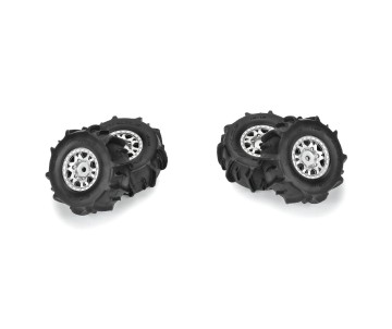 Pro-Line Dumont F/R Tires Mounted 12mm Hex Black Impulse (4) for Arrma Mojave Grom