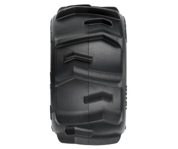 Pro-Line Dumont F/R Tires Mounted 12mm Hex Black Raid (4) for Arrma Granite Grom