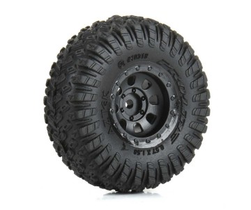 Pro-Line 1/30 Aztek Front/Rear Mounted Black Clobber (4) for Axial SCX30