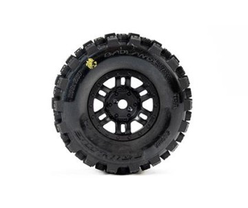 Pro-Line Badlands MX F/R MTD 12mm Black Split Six (4) for Mojave Grom