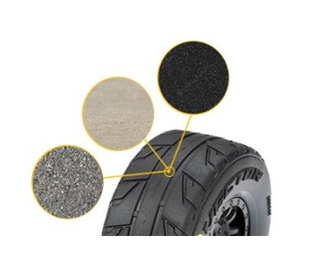 Pro-Line Vector F/R Tires MTD 12mm Black Split Six (4) for Mojave Grom