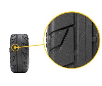 Pro-Line Vector F/R Tires MTD 12mm Black Split Six (4) for Mojave Grom