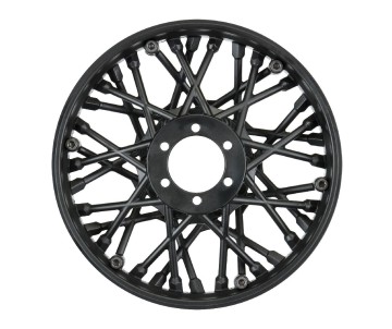 Pro-Line Supermoto Front Wheel, Black: Promoto-MX