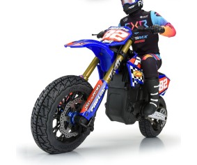 Pro-Line Supermoto Front Wheel, Black: Promoto-MX