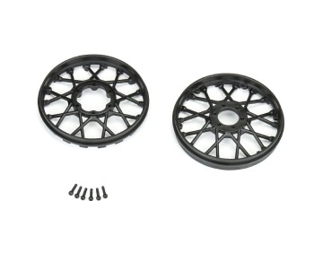 Pro-Line Supermoto Front Wheel, Black: Promoto-MX