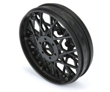 Pro-Line Supermoto Front Wheel, Black: Promoto-MX