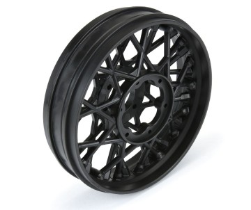 Pro-Line Supermoto Front Wheel, Black: Promoto-MX