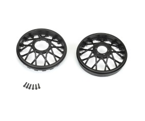 Pro-Line Supermoto Rear Wheel, Black: Promoto-MX