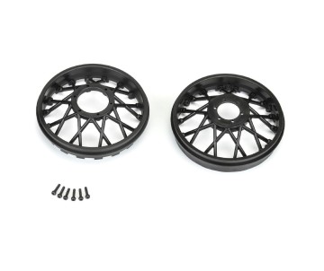 Pro-Line Supermoto Rear Wheel, Black: Promoto-MX