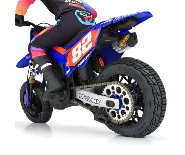 Pro-Line Supermoto Rear Wheel, Black: Promoto-MX
